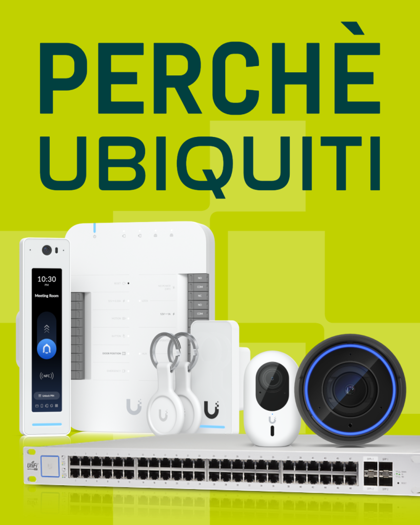perché scegliere Ubiquiti